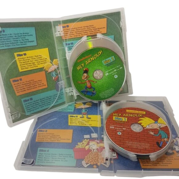 Vintage 2014 HEY ARNOLD Complete Series Nickelodeon 16 DVD Box Set - Picture 7 of 11